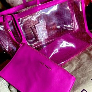 Ted Baker Tote!  With zipper pouch included! NWT